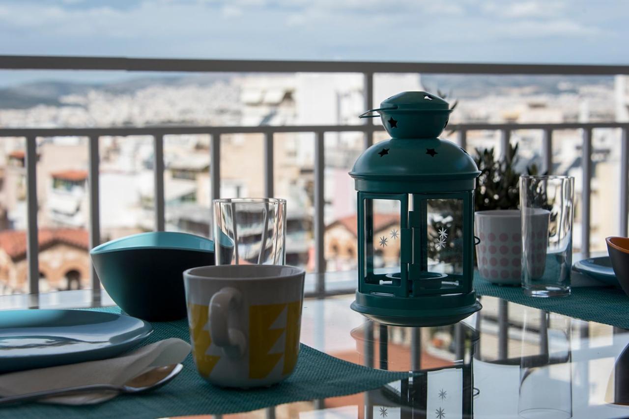 El Greco Bright, Airy Penthouse In Trendy Petralona Apartment Athens Exterior photo